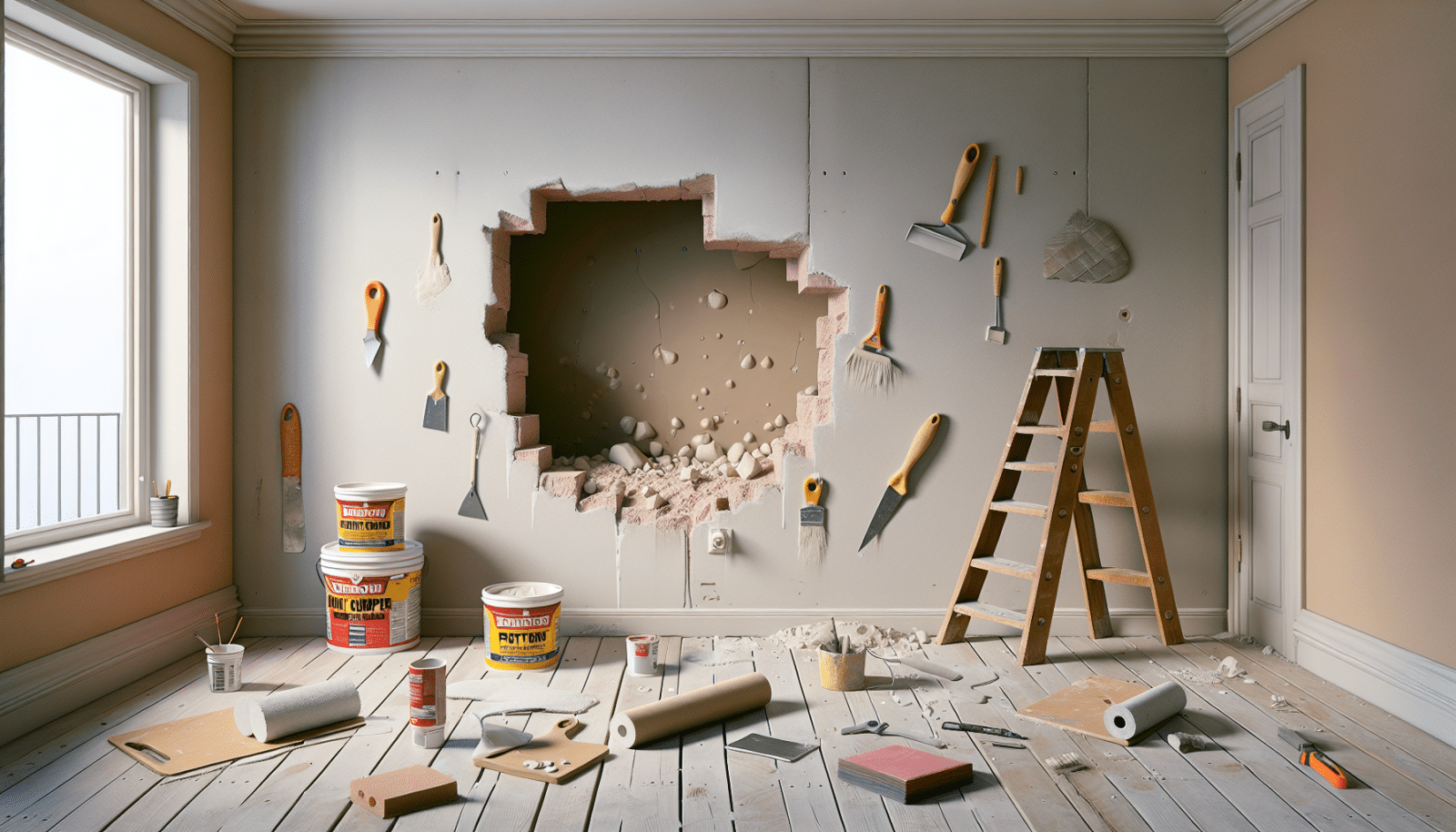 You are currently viewing The Ultimate Guide to Drywall Hole Patching: A Step-by-Step Tutorial