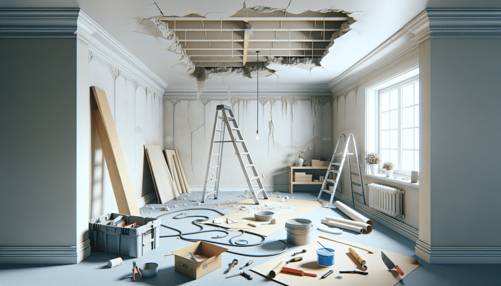 Read more about the article DIY Ceiling Drywall Repair: Easy Fixes for Common Problems
