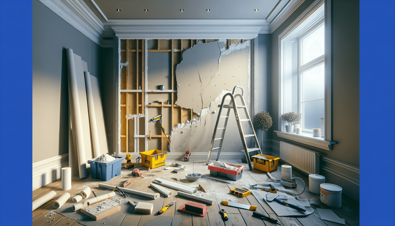 You are currently viewing Drywall Repair Made Easy: An Essential DIY Guide