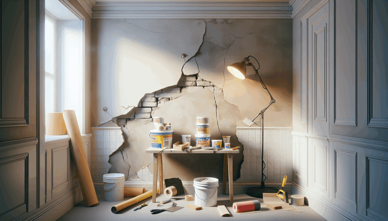 You are currently viewing How to Effectively Fix Cracks in Drywall: Techniques and Tools