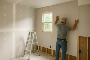 Read more about the article Sheetrock Installation Simplified: An Easy Guide for Homeowners